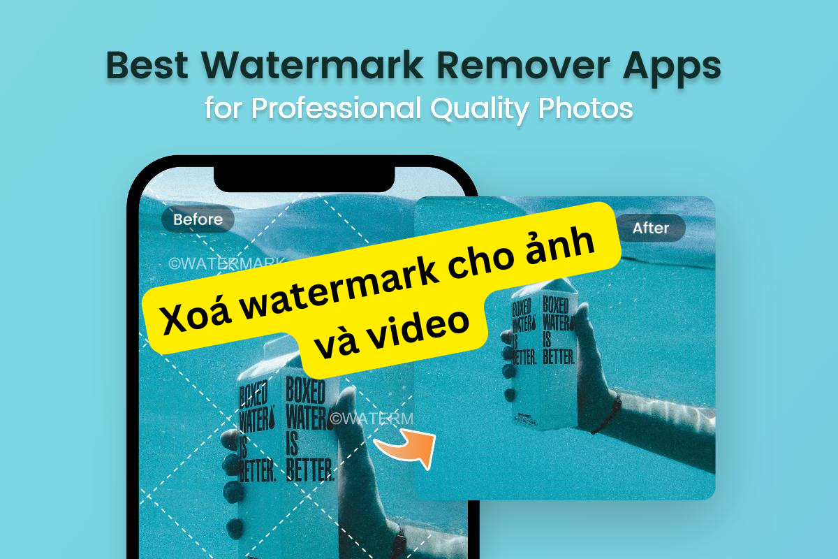 Tổng hợp các "công cụ xoá watermark" cho ảnh và video mà chắc chắc bạn sẽ cần